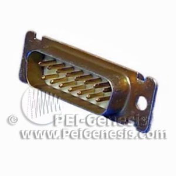 DSUB 15M CRIMP LC TIN, Cinch, Mfr#: DAUH15PFO